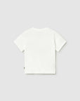 T-shirt com Aplicações - Branco