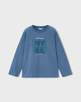 Camisola de Manga Comprida - Azul Claro