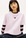 T-shirt Bordada - Rosa