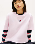 T-shirt Bordada - Rosa