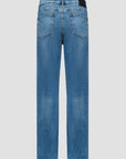 Jeans Tapered Fit - Azul Médio