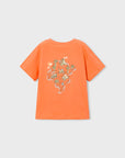 T-shirt Estampada - Laranja