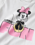 T-shirt MINNIE - Branco