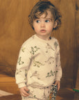 Sweat Estampada - Bege