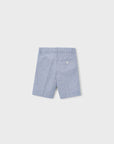 Pantalones cortos de lino - Azul claro
