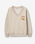Sweat Estampada - Bege