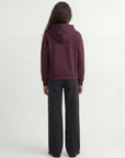 Hoodie Estampada - Bordo