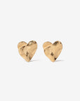Brincos Coração - Dourado