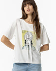 T-shirt com Aplicações - Branco