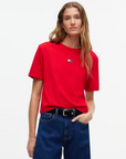 T-shirt com Logo - Vermelho
