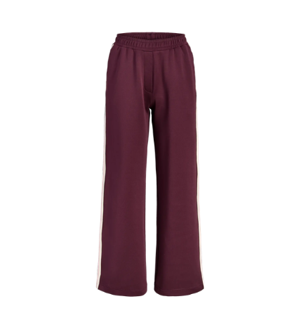 Calças Wide Leg - Bordo
