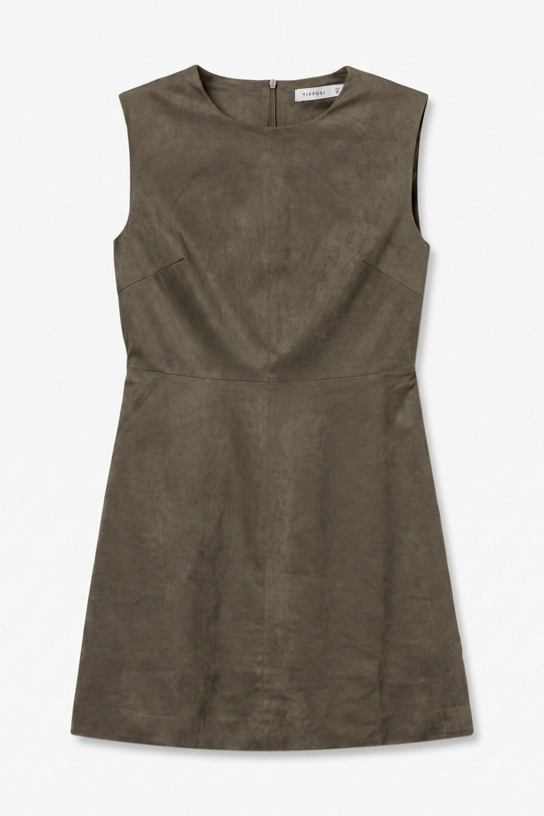 Vestido de Camurça - Verde