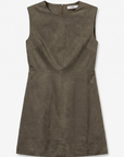 Vestido de Camurça - Verde
