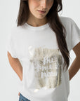 T-shirt com Estampado - Branco