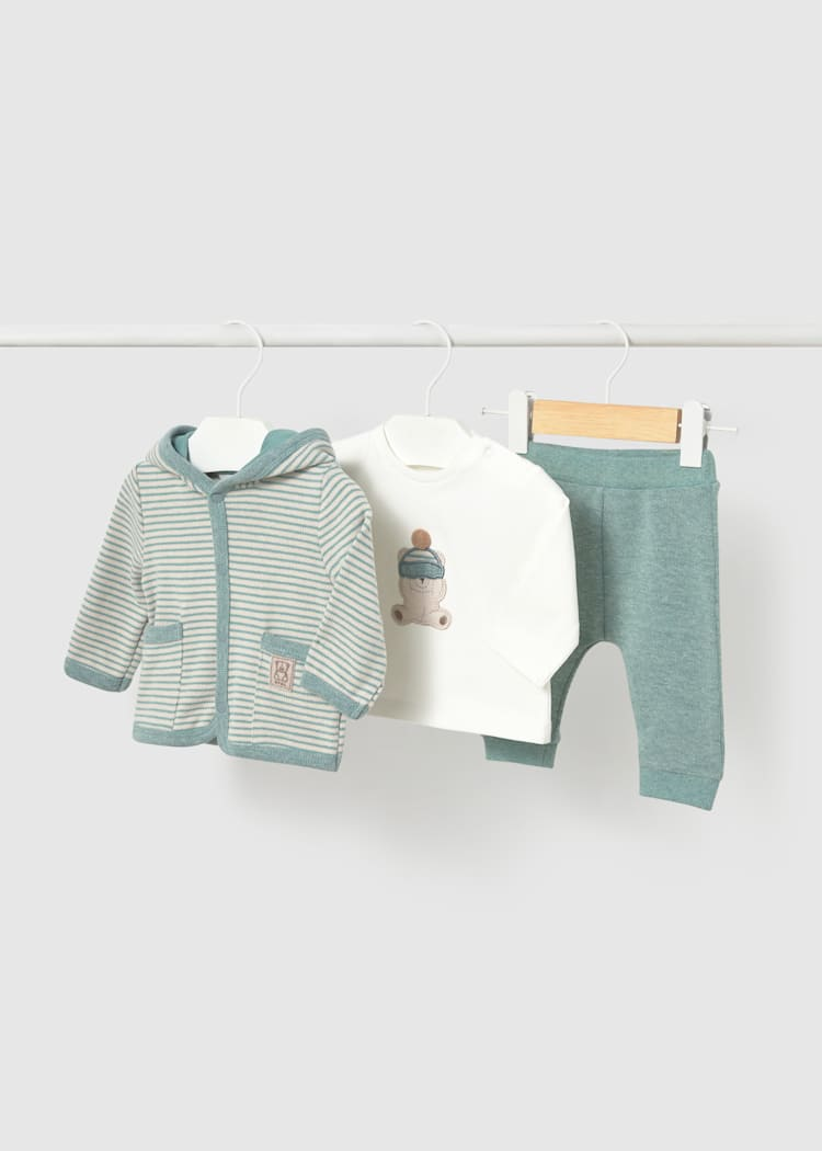 Conjunto de 3 Peças - Verde água