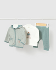 Conjunto de 3 Peças - Verde água