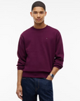 Sweat com Logo - Bordo