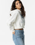 Hoodie Estampado - Branco