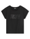 T-shirt de Manga Curta - Preto