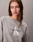 Sweat Bordada - Cinza