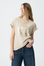 T-shirt Estampada - Bege