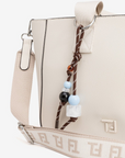 Mala com Charm - Bege