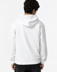 Hoodie com Estampado Frontal - Branco