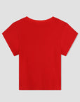 Top de Manga Curta - Vermelho