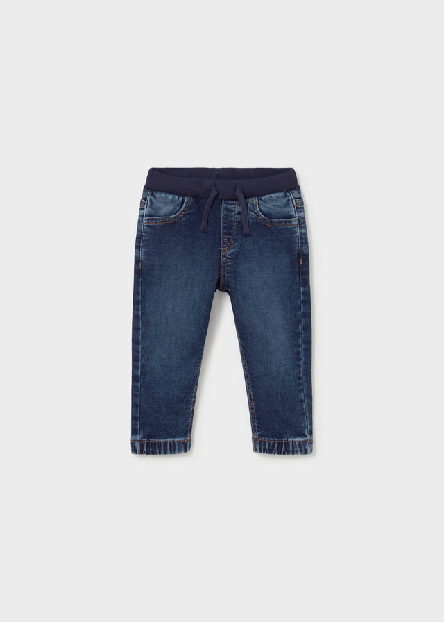 Calças Jogger - Azul Escuro