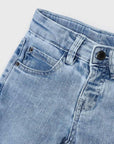 Calças Denim Regular Fit - Azul Claro