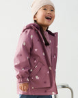 Parka com Capuz - Rosa