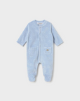 Babygrow com Pé - Azul Claro