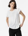 Blusa de Manga curta - Branco