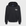 Hoodie com Estampado Traseiro - Preto