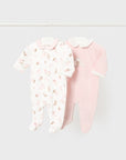 Pack de 2 Babygros - Rosa