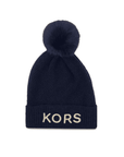 Gorro Com Pompom - Marinho