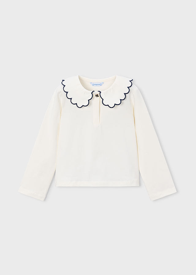 Camisola de Manga Comprida - Crú