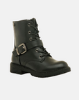 Botas com Fivela - Preto