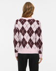 Cardigan de Malha - Rosa