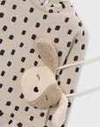 Vestido com Bolsa - Bege