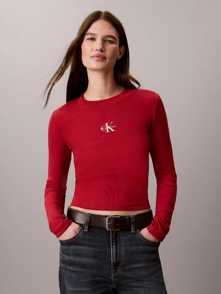 Top Canelado - Vermelho