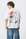 T-shirt com Estampado Traseiro - Branco