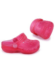 Crocs Perfurados - Fuschia