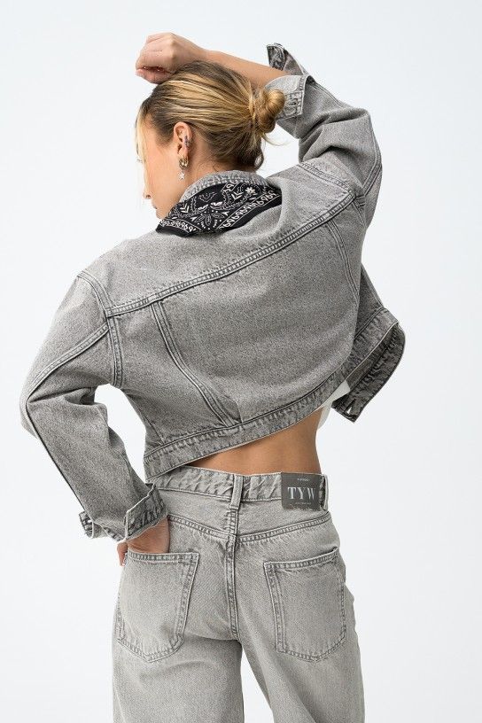 Casaco de Ganga - Cinza