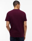 T-shirt com Logo - Bordo
