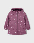 Parka com Capuz - Rosa