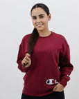 Sweat Cardada - Bordo