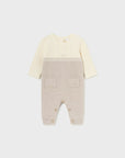 Babygro de Malha - Bege