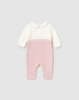 Babygrow de Malha - Rosa