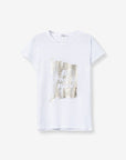 T-shirt com Estampado - Branco